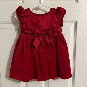 Koala Baby Red Holiday/Party Dress - Size 12 months
